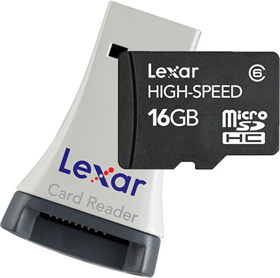 Lexar MobileMicroSDHC+Reader