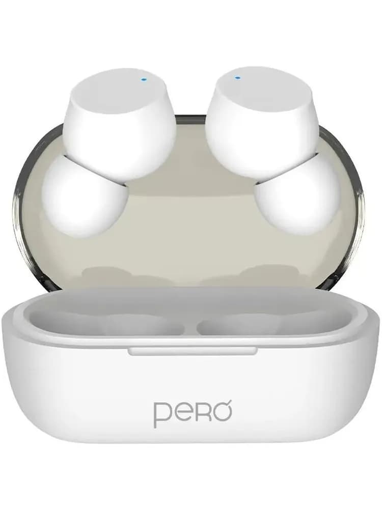 Беспроводные наушники PERO TWS07 INVISIBLE White